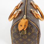 Louis Vuitton M41528 Monogram Speedy 25 Hand Bag Mini Boston Used 07E089570027