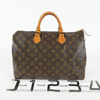 Louis Vuitton Speedy 35 M41524 Monogram Canvas Brown Used Handbag 04A295948807