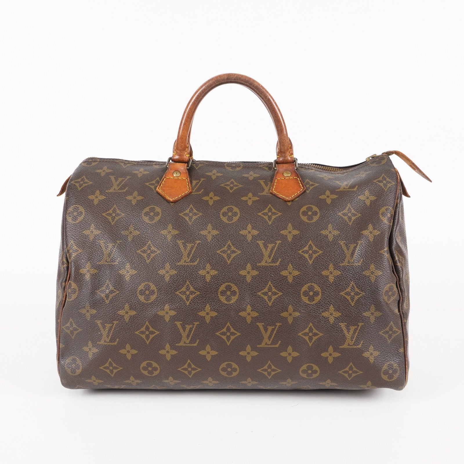 Authentic Louis Vuitton Monogram Speedy 35 M41524 Handbag used 06E125205210