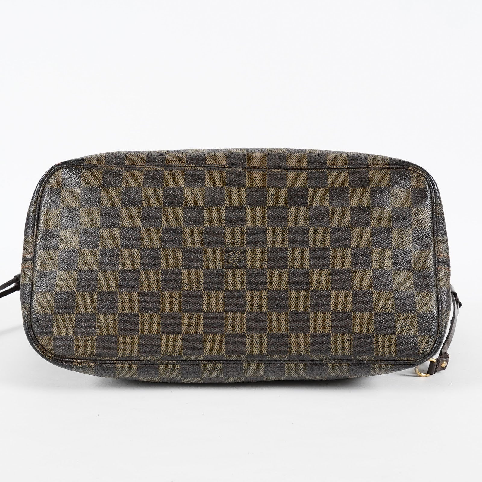 Louis Vuitton Neverfull MM N51105 Damier Ebene Brown Tote Bag Used 07E133960027