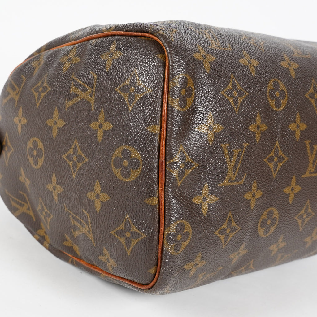 Louis Vuitton Monogram Speedy 25 Brown Canvas Handbag Used M41528 07A256978431