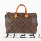 Authentic Louis Vuitton Monogram Speedy 35 M41524 vintage Handbag 05E216160013