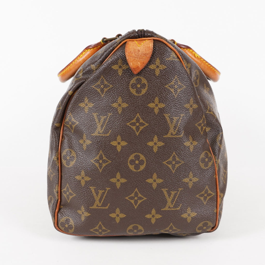 Authentic Louis Vuitton Monogram Speedy 35 Handbag vintage M41524 05E095940013