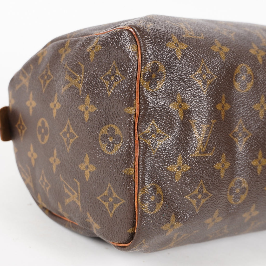 Authentic Louis Vuitton Monogram Speedy 25 Handbag vintage M41528 06E447370010