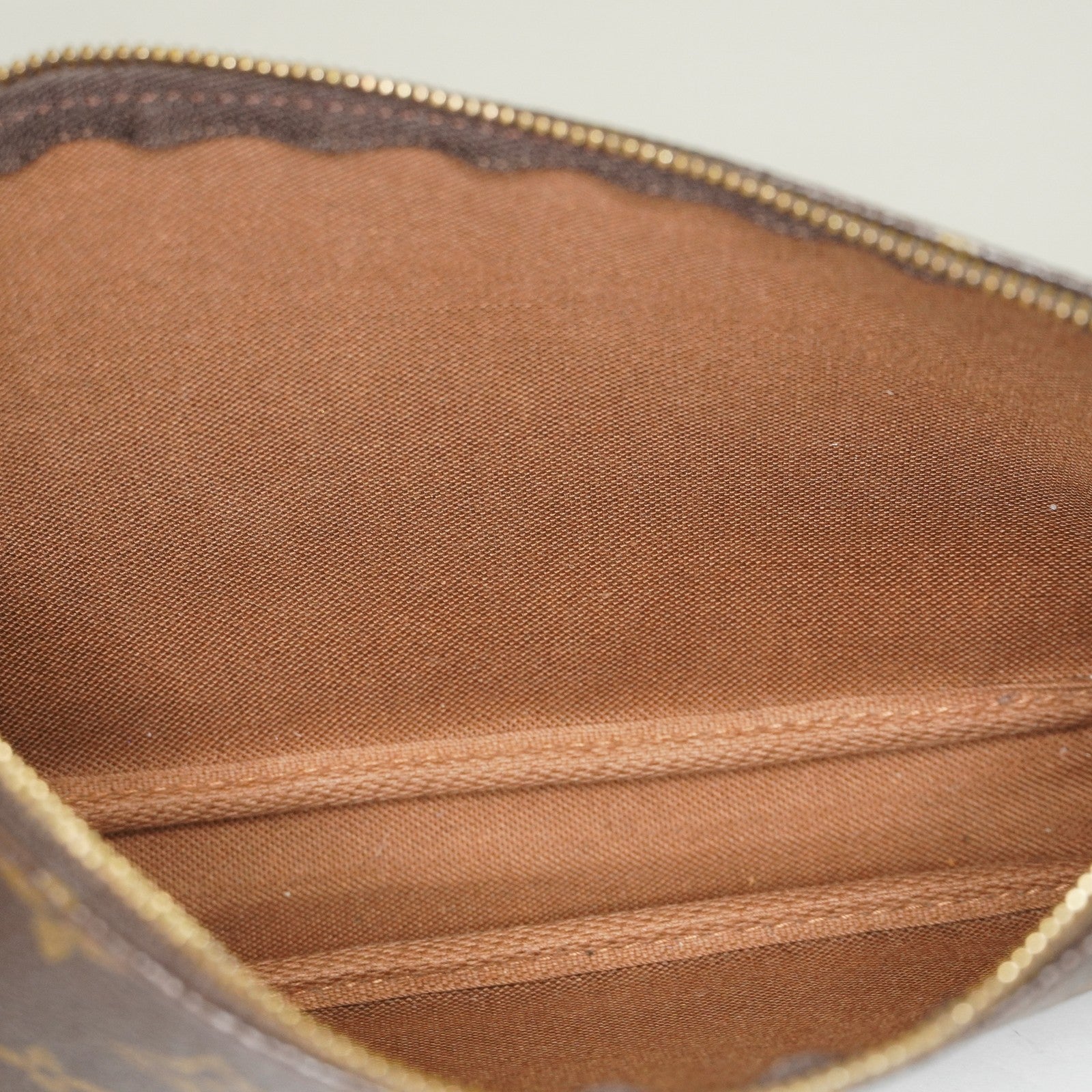 Louis Vuitton Monogram Pochette Accessoires Brown Bag M51980 Used 07E243410005