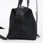 Longchamp Le Pliage 2Way Top Handle Bag 28cm Black Nylon Used 08E141320007