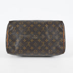 Louis Vuitton Speedy 30 M41526 Monogram Canvas Bag Brown Vintage 07A064118408