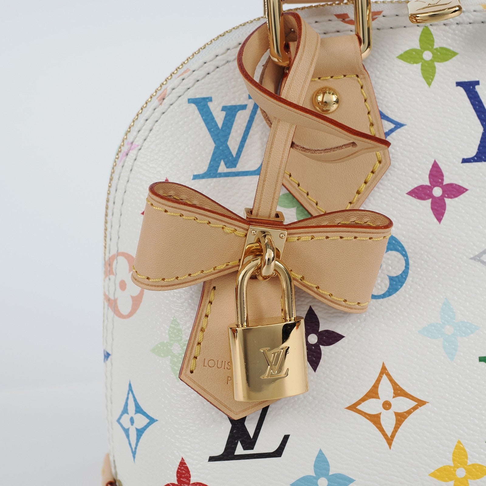 Louis Vuitton x Takashi Murakami 2025 Alma BB Purse Multicolor 04M0145000017