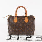 Authentic Louis Vuitton Monogram Speedy 25 M41528 Handbag vintage 03E117810011