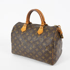 Louis Vuitton Speedy 30 M41526 Monogram Canvas Brown Handbag Used 07A296006031