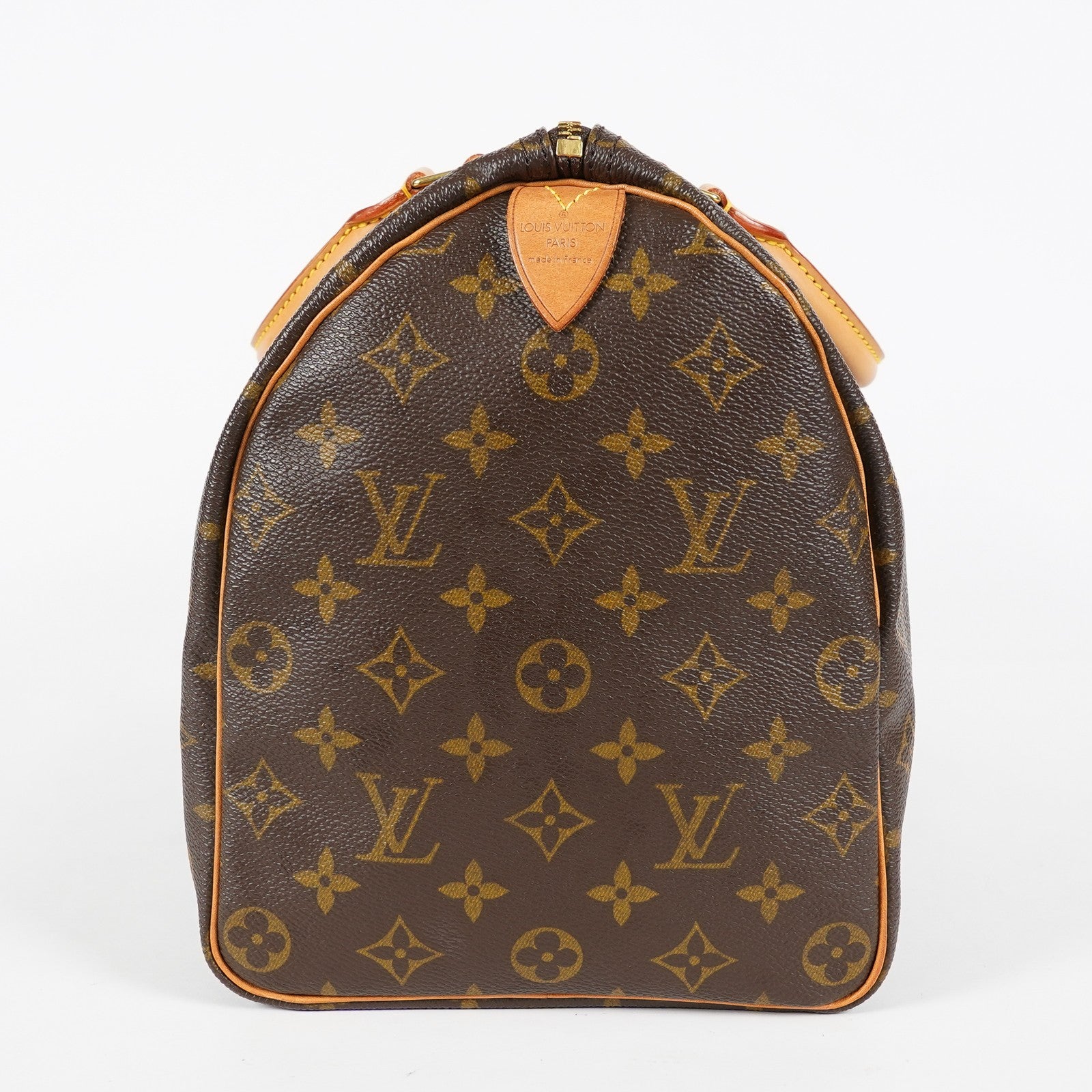 Louis Vuitton Speedy 35 Monogram Brown Canvas Handbag Used M41524 07A266864031