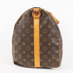 LOUIS VUITTON Keepall 50 Monogram Boston Bag Brown vintage M41426 06E133300010