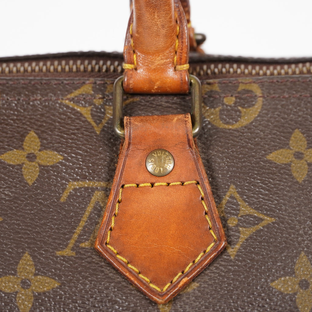 Authentic Louis Vuitton Monogram Speedy 35 M41524 Handbag used 06E125205210