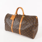 LOUIS VUITTON Keepall 50 M41426 Monogram Boston Bag Brown vintage 03T125800006