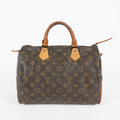 Louis Vuitton Speedy 30 Monogram Canvas Brown Handbag M41526 Used 07A305205231
