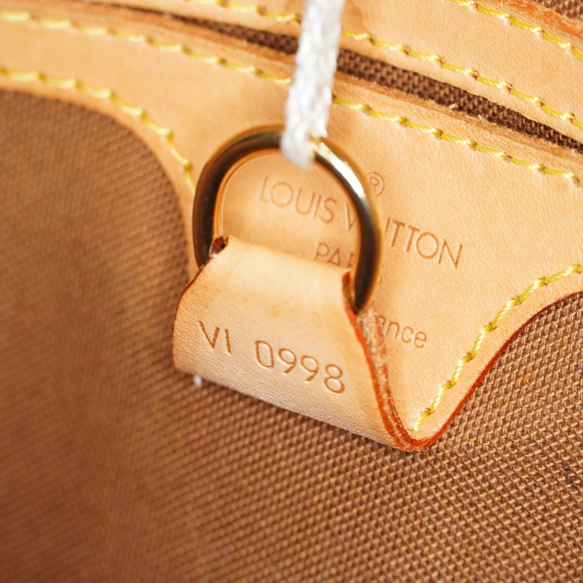 Louis Vuitton Ellipse PM M51127 Monogram Canvas Brown Used Handbag 09A024061209