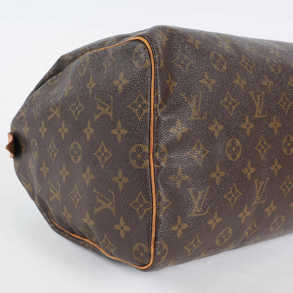 Authentic Louis Vuitton Monogram Speedy 40 Hand Boston Bag M41522 04A345090807