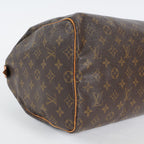 Authentic Louis Vuitton Monogram Speedy 40 Hand Boston Bag M41522 04A345090807