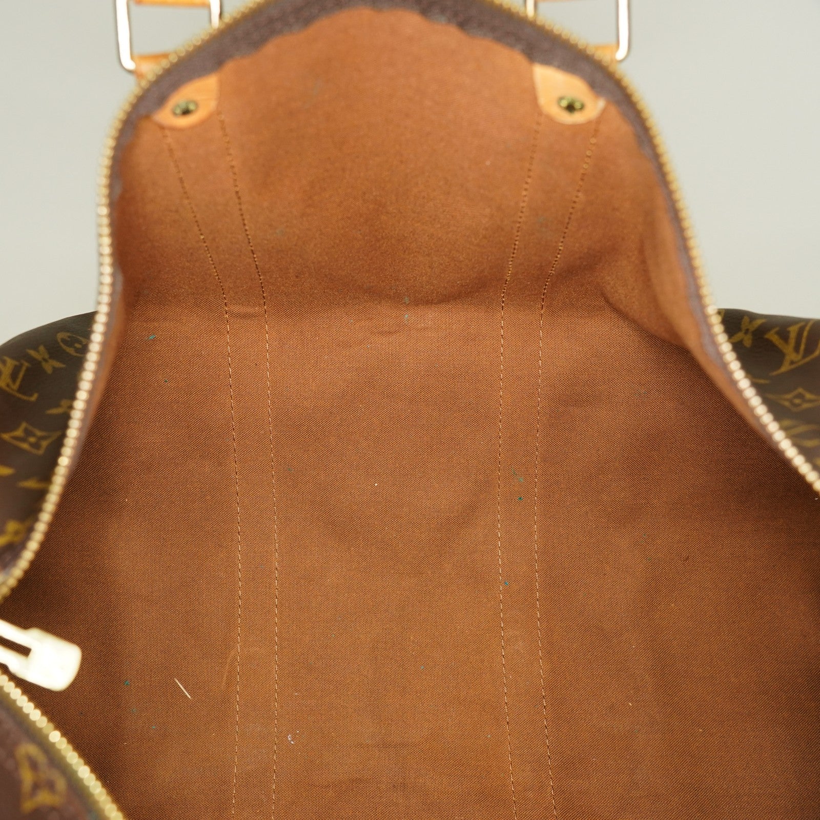 LOUIS VUITTON Keepall 50 Monogram Boston Bag Brown vintage M41426 03T125800006