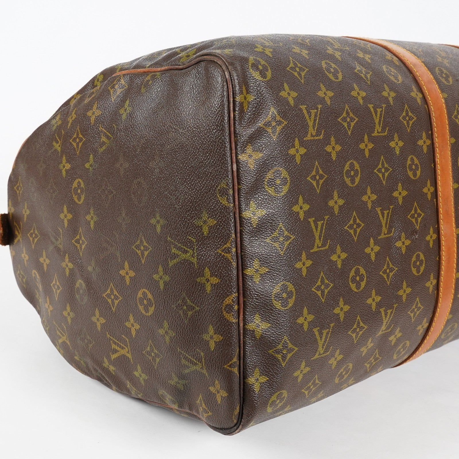 Louis Vuitton Keepall 60 M41422 Monogram Brown Duffel Bag Vintage 08E033410002
