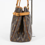 Louis Vuitton Batignolles Monogram Brown Canvas Tote M51154 Used 08A323432003
