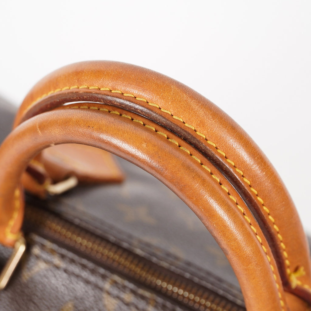 Authentic Louis Vuitton Monogram Speedy 35 M41524 vintage Handbag 05E216160013