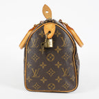 Louis Vuitton M41528 Monogram Speedy 25 Hand Bag Mini Boston Used 07E089570027