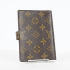 Louis Vuitton Agenda PM R20005 Monogram Canvas Ring Planner Cover 09M39793108