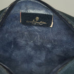 GUCCI Sherry Line GG Supreme Shoulder Bag Navy Crossbody Vintage 08E242640010