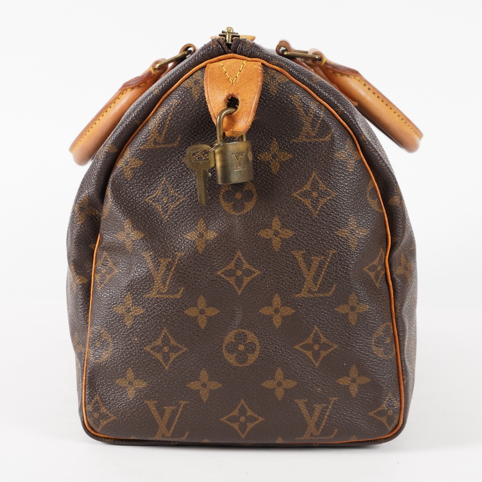 LOUIS VUITTON Speedy 30 Monogram Handbag Mini Boston M41526 02E066710018