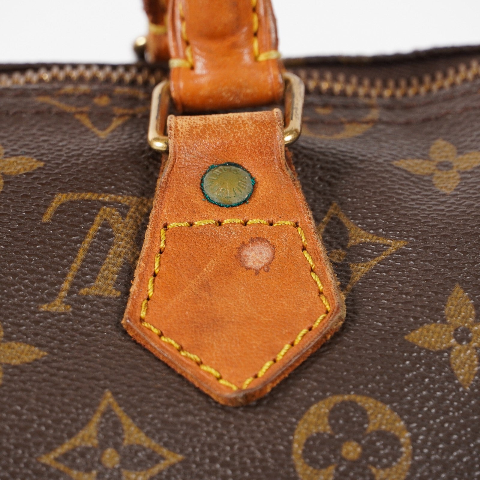 Authentic Louis Vuitton Monogram Speedy 35 M41524 Handbag vintage 02E405940018