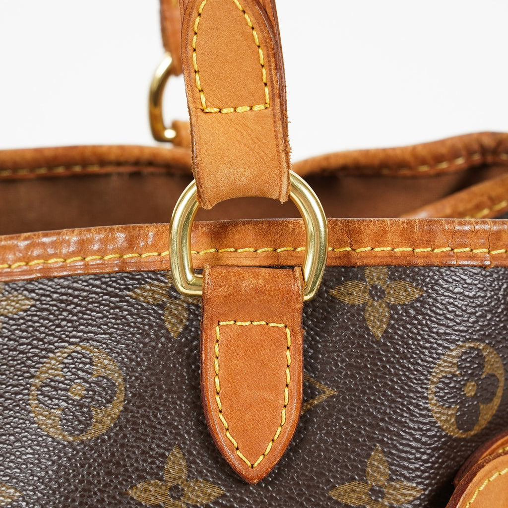 Louis Vuitton Batignolles Monogram Brown Canvas Tote M51154 Used 08A323432003