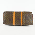 Louis Vuitton Keepall Bandouliere 50 M41416 Monogram Canvas Duffle 09A062974409