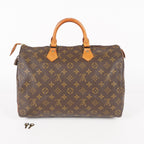 Authentic Louis Vuitton Monogram Speedy 35 Handbag vintage M41524 06E396490010