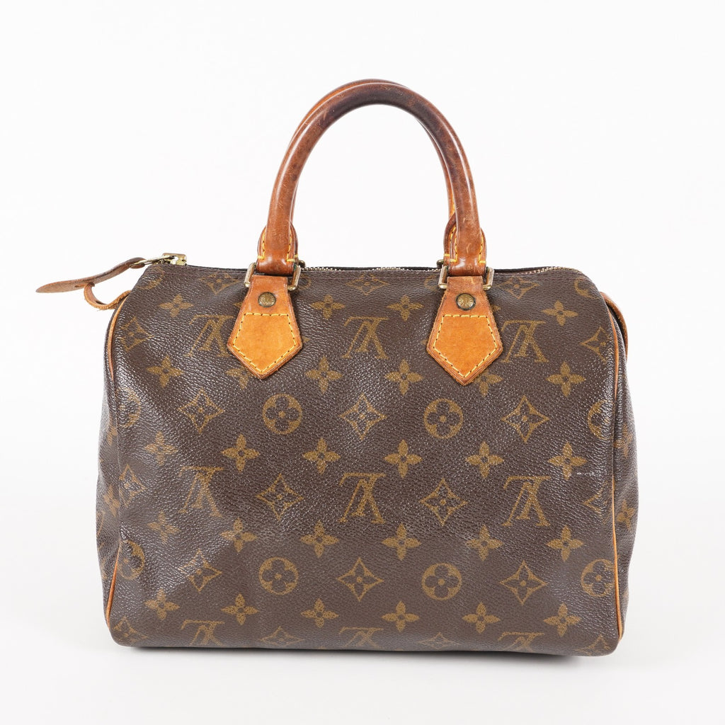 Authentic Louis Vuitton Monogram Speedy 25 Handbag vintage M41528 05E085830029