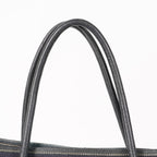 Authentic Hermes Garden Party MM Canvas Leather Tote Bag  02E056820003