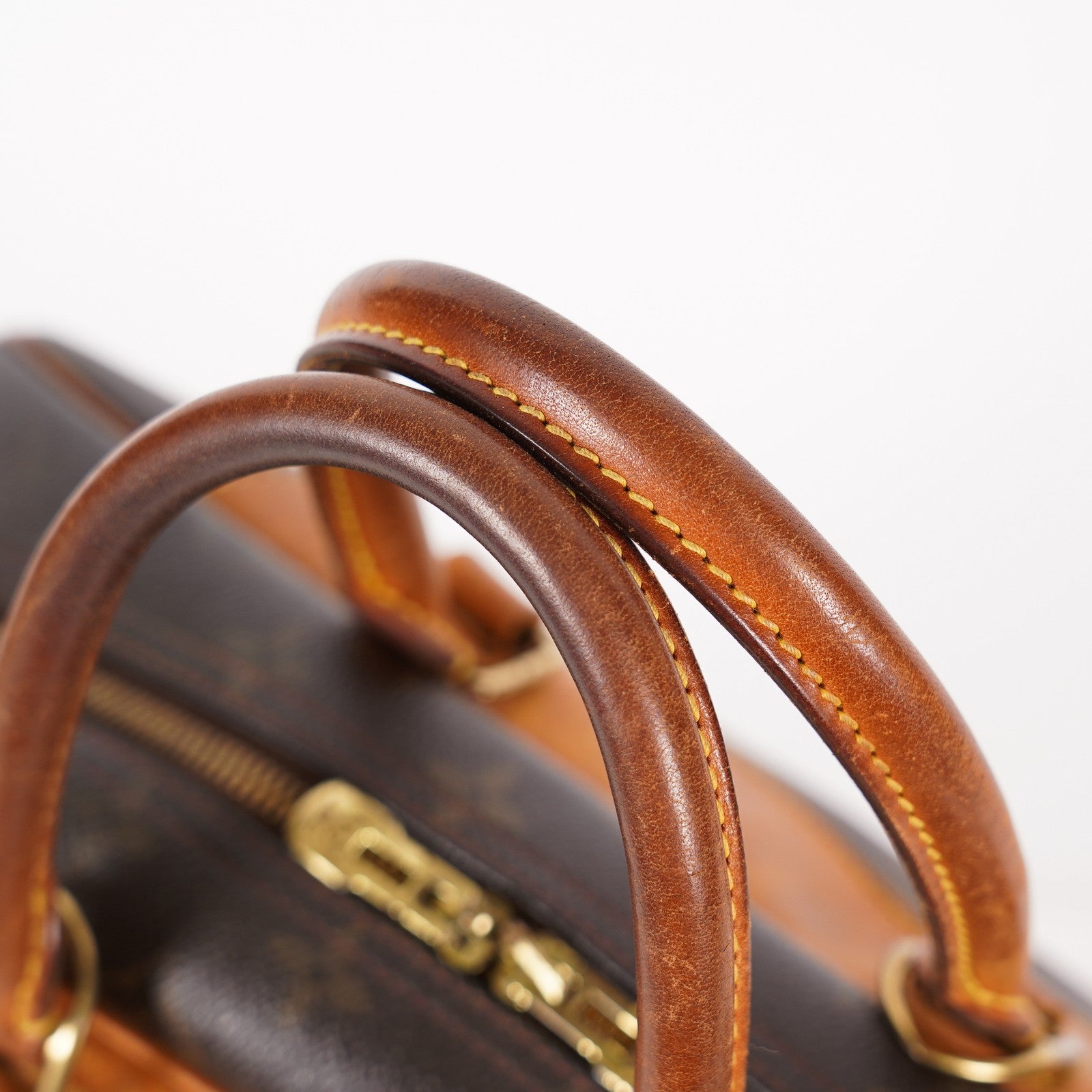 LOUIS VUITTON Deauville Handbag M47270 Monogram canvas Brown 06E062750021