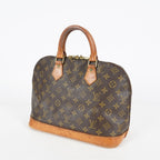 Louis Vuitton Alma PM M51130 Monogram Canvas Brown Handbag Purse 08A193203228