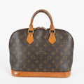 Louis Vuitton Alma PM M51130 Monogram Canvas Brown Handbag Vintage 08A333088803