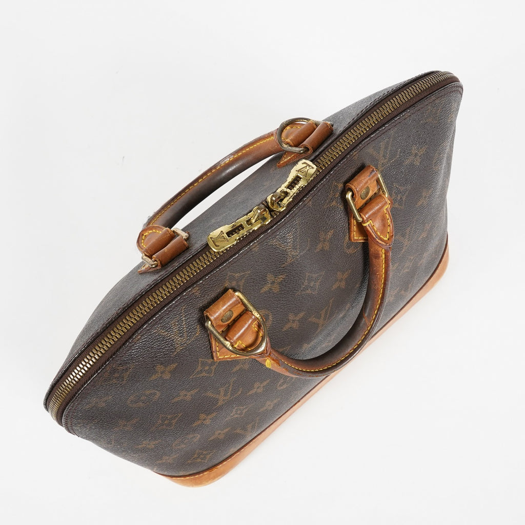 Louis Vuitton Alma PM Monogram Canvas Brown Handbag Vintage M51130 07A272745631