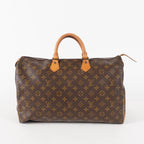 Authentic Louis Vuitton Monogram Speedy 40 M41522 Hand Boston Bag 03E476380011