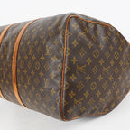 Louis Vuitton Keepall 55 Monogram Canvas Brown Duffle Bag M41424 08E073630002
