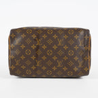 Louis Vuitton Speedy 30 Monogram Canvas Handbag Brown Used M41526 07A188980424