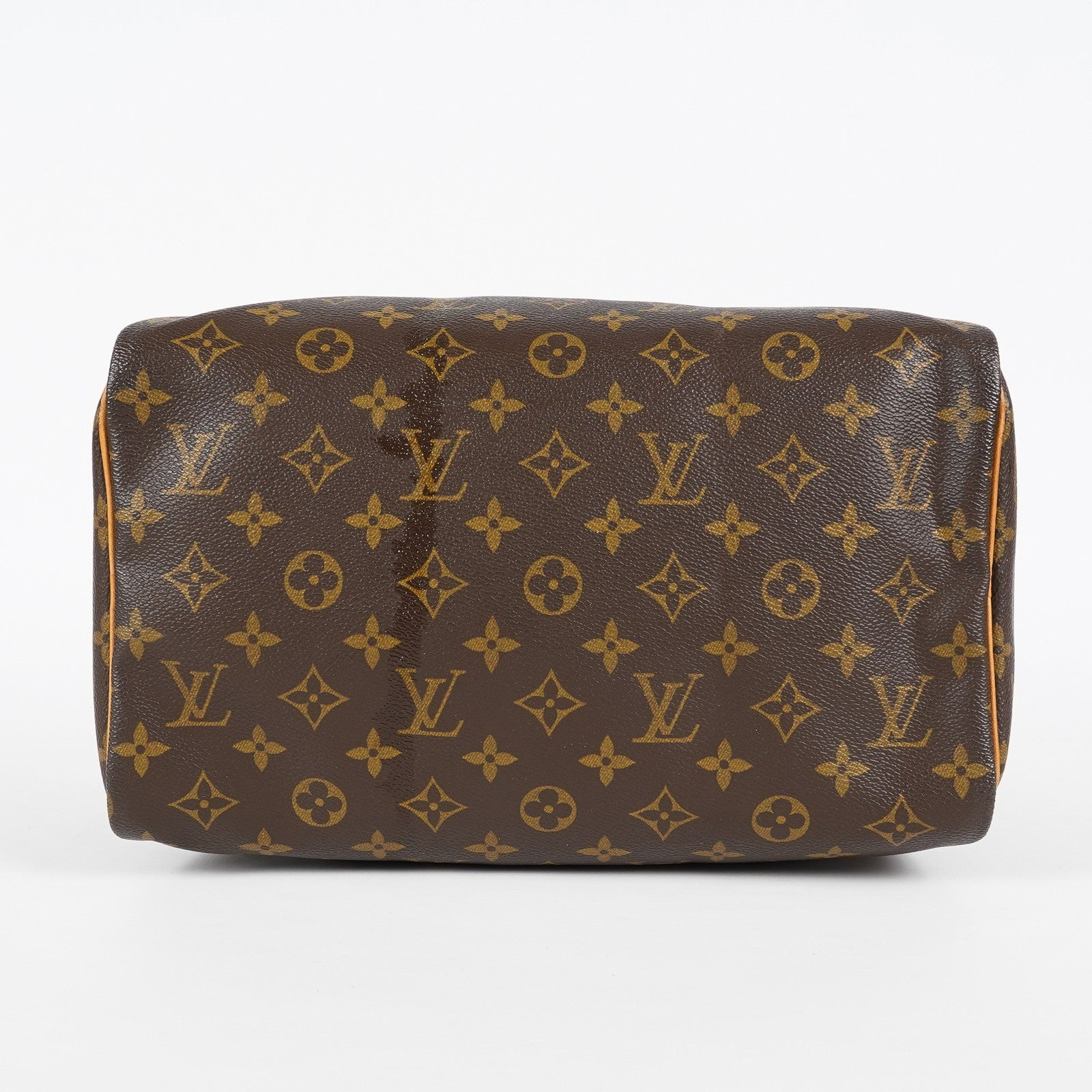 Louis Vuitton Speedy 30 Monogram Canvas Handbag Brown Used M41526 07A188980424