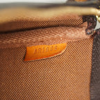 LOUIS VUITTON Pochette Accessoires M51980 Monogram Brown Used Pouch 07A212688431