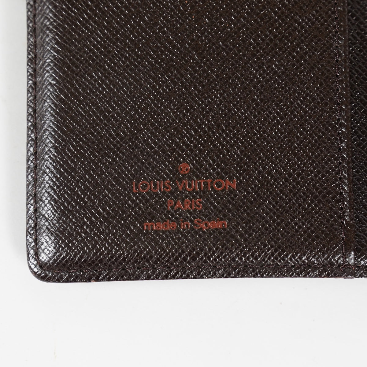 Louis Vuitton Damier Ebene Agenda PM Planner Cover vintage R20700 08A23935003