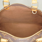 Louis Vuitton Monogram Speedy 30 Handbag Brown Coated Canvas M41526 06E035170030