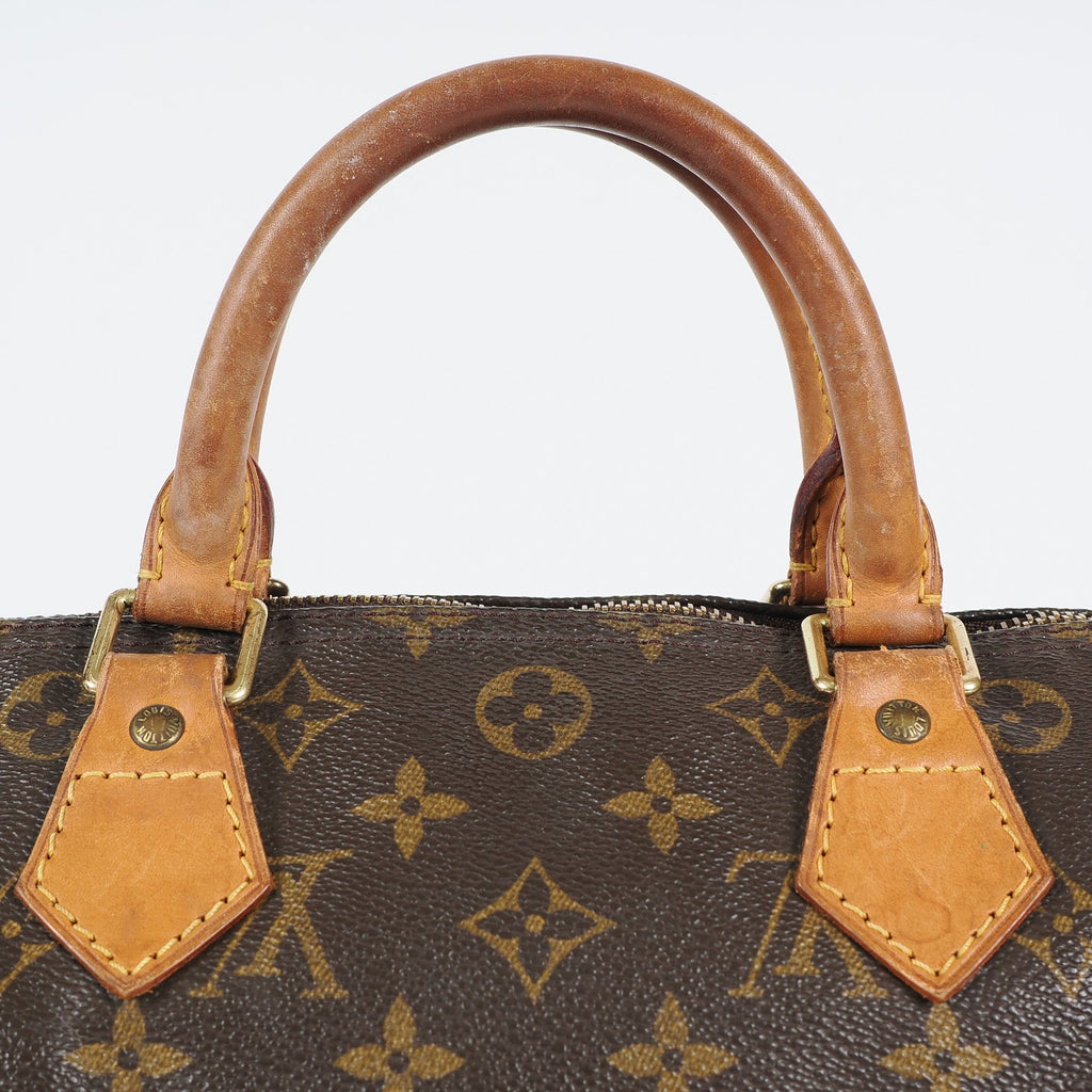 Authentic Louis Vuitton Monogram Speedy 30 M41526 Handbag vintage 04A126177607