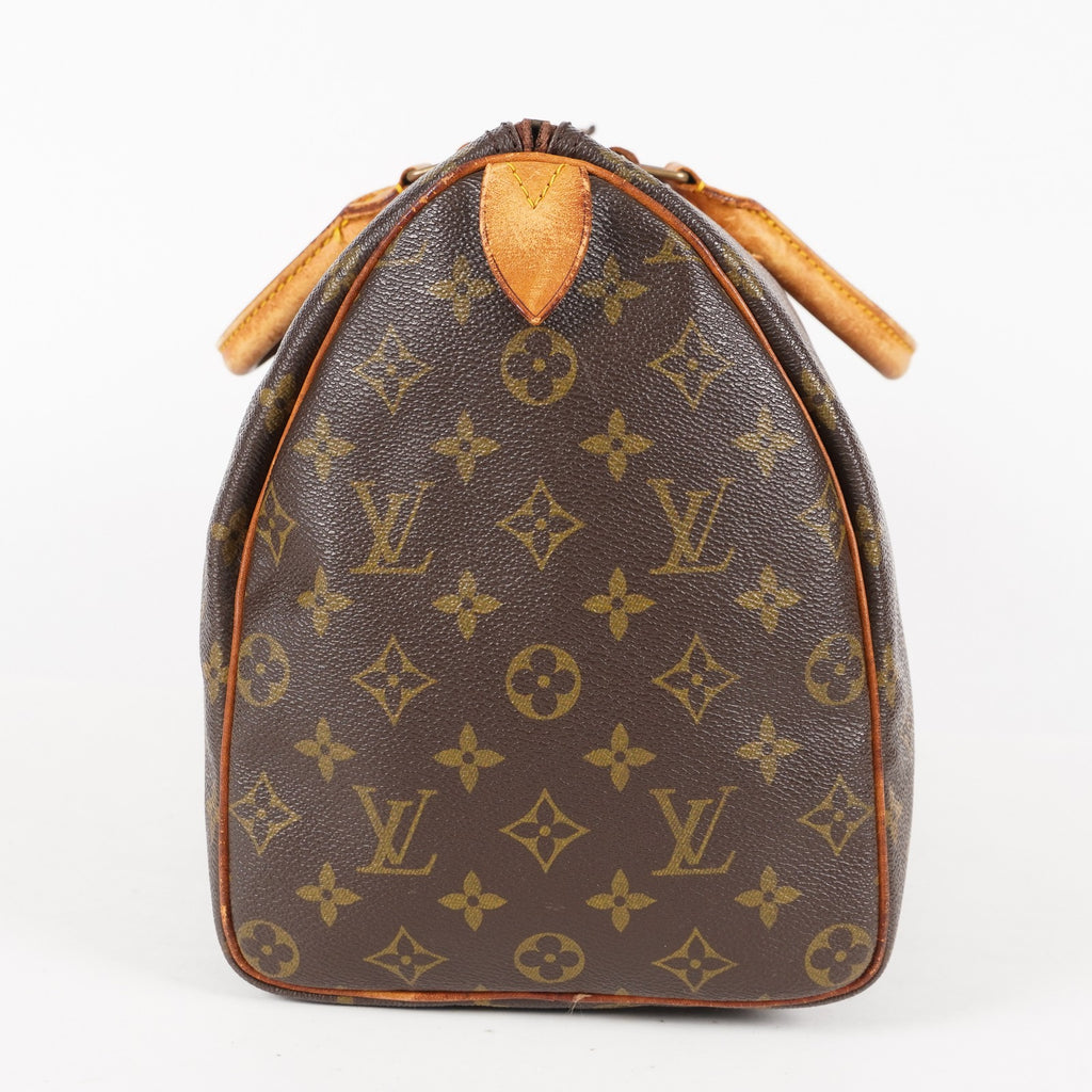 Authentic Louis Vuitton Monogram Speedy 35 Hand bag M41524 vintage 06E054180015