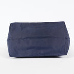 Longchamp Le Pliage Long Handle Tote Bag 33cm Navy Nylon Women Used 08E12825007